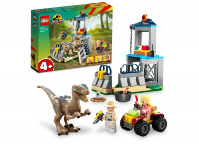 LEGO Evadarea dinozaurului Velociraptor Quality Brand foto