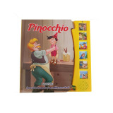 Carte Citeste si asculta Pinocchio, 12 pagini, 3 x AG10, 3 ani+