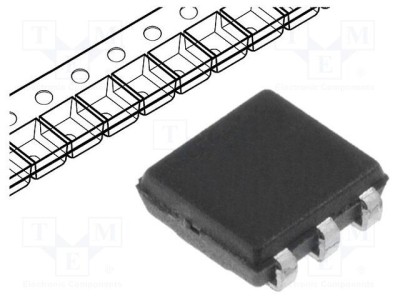 Diodă TVS 10V 2A Unidirecțională TSOC6 ESD - Analog Devices foto