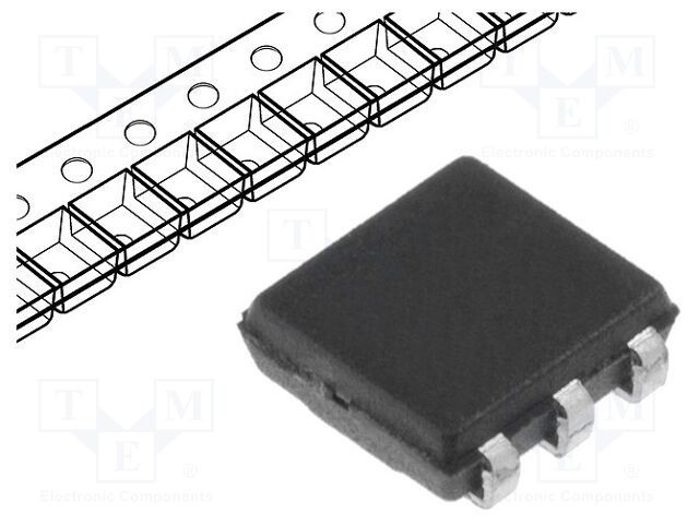 Diodă TVS 10V 2A Unidirecțională TSOC6 ESD - Analog Devices