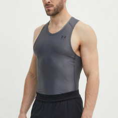 Under Armour tricou de antrenament HG Iso-Chill Compression culoarea gri