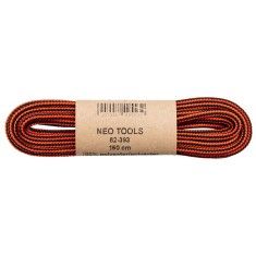 Sireturi pentru incaltaminte de lucru 150cm portocaliu-negru NEO TOOLS 82-393 HardWork ToolsRange