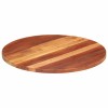 Blat de masa rotund, 70 cm, 25-27 mm, lemn masiv acacia