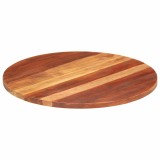 Cumpara ieftin Blat de masa rotund, 70 cm, 25-27 mm, lemn masiv acacia