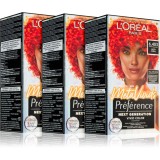 L&rsquo;Or&eacute;al Paris Pr&eacute;f&eacute;rence Meta Vivids vopsea de păr semipermanentă culoare 6.403 Meta Coral