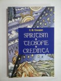 SPIRITISM * TEOSOFIE * CREDINTA - C. M. CIOCAZAN -