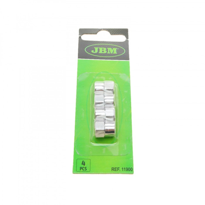 Set 4 capace valva auto, aluminiu