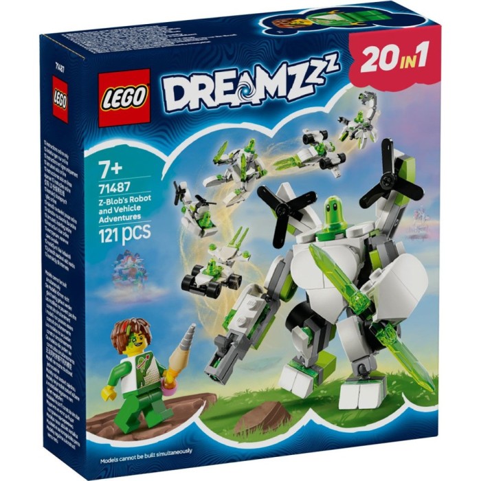 LEGO DREAMZZZ AVENTURILE CU ROBOTI SI VEHICULE ALE LUI Z-BLOB 71487