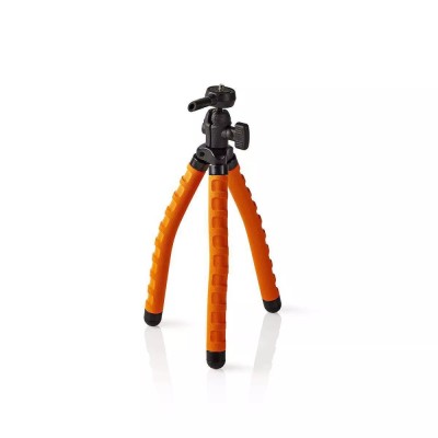 Trepied mini flexibil 27.5cm maxim portocaliu Nedis foto