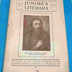 Revista JUNIMEA LITERARA anul 1926 - portret Popa Isaiia - profesor Ion Creanga