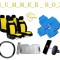 Summer Box&ndash;GALBEN-Huse scaune+Covorase+Husa volan+Suport telefon+Parasolare