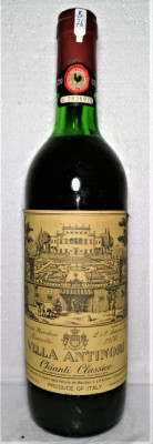 B 76 -vin CHIANTI CLASSICO, DOC, VILLA ANTINORI, cl 72 gr 12,5 recoltare 1970 foto