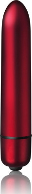 Vibrator Glont Ro90 Scarlet Velvet, Multispeed, ABS, Rosu, 9 cm foto