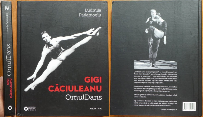 Ludmila Patlanjoglu , Gigi Caciuleanu ; Omul Dans , Nemira , 2017 , cu autograf