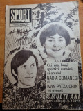 Revista sport decembrie 1980-nadia comaneci,ivan patzaichin