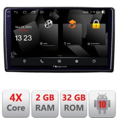 Navigatie universala 2din-2 Android Ecran 720P Quad Core 2+32 carplay android auto CarStore Technology foto