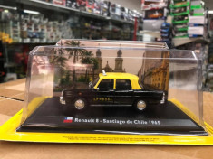 Macheta Renault 8 - Santiago de Chile - 1965 - Taxiuri scara 1:43 foto