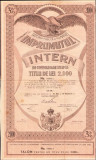 HST PM112 &Icirc;mprumutul intern de consolidare 1935 titlu de 2000 lei