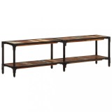 vidaXL Comodă TV, 150x30x41 cm, lemn masiv reciclat