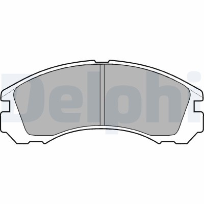 DELPHI LP871 set placute frana,frana disc foto