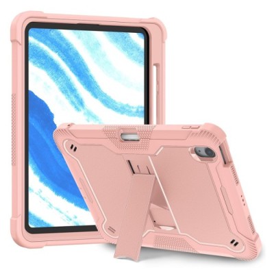 Husa pentru iPad Air 11&amp;nbsp;(2024) + Folie - Techsuit Rugged TabShell - Rose Gold foto