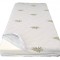 Husa saltea 160x200x25, Aloe Vera, matlasata, lavabila, detasabila, cu fermoar 4 laturi