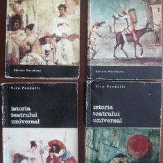 Vito Pandolfi - Istoria Teatrului Universal (4 volume) editie completa Meridiane