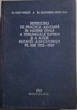Repertoriu de practica judiciara in materie civila a Tribunalului Suprem si a altor instante judecatoresti pe anii 1952-1969