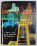 QUANTITATIVE APPROACHES TO MANAGEMENT , SIXTH ED. by RICHARD I. LEVIN , DAVID S. RUBIN , JOEL P. STINSON , 1986