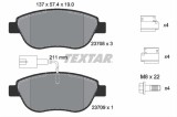 Set placute frana TEXTAR 2370802