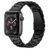 Cumpara ieftin Curea Ceas Apple Watch 1 2 3 4 5 6 7 8 SE Ultra (42 44 45 49 mm) Spigen Modern Fit Negru