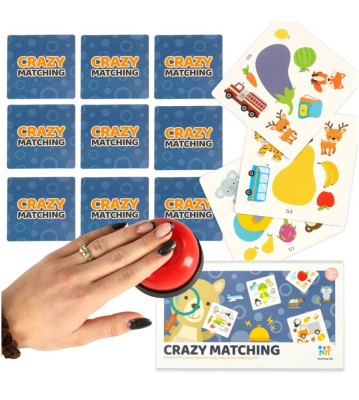 Joc de cărți observație pentru &amp;icirc;ntreaga familie (Who Can Find the Pair?) cu 54 elemente foto