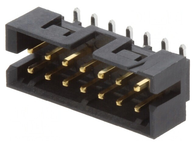 Conector Milli-Grid 2mm 14 PIN THT Aurit