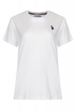 Tricou femei U.S. Polo Assn. Lucy Alb, M, U.S. Polo Assn.