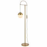 Lampadar, LM-9104-1E, Aurora, 40 x 20 x 170 cm, 1 x E27, 60W, crem/aramiu antic