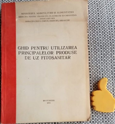 Ghid pentru utilizarea principalelor produse de uz fitosanitar foto