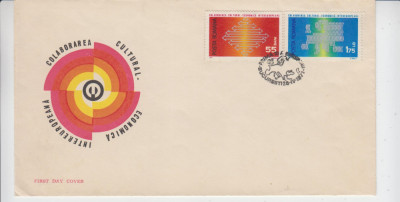 FDCR - Colaborarea cultural-economica intereuropeana - LP762 - an 1971 foto