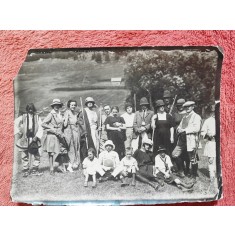 Fotografie, prieteni in excursie la munte, 1923
