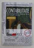 CONTABILITATE , MANUAL PENTRU CLASA A 10 -A de VIOLETA ISAI , 2005 , PREZINTA SUBLINIERI