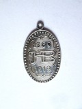 Mini medalion din argint 1919,dimensiuni=26 x 18 mm