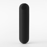 Vibratoare glont - Crushious iMoan Glont Vibrator Reincarcabil Negru Prieten de Calatorie Puternic si Discret