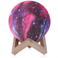 Lampa de veghe, 3D Moon Lamp Galaxy foto