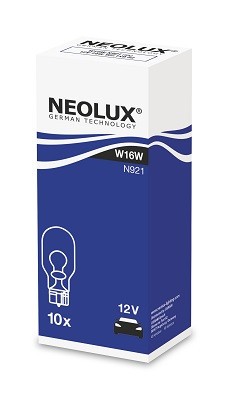 Bec Stop/Marsarier 12V W16w W2.1X9.5D Set 10 Buc Neolux 479199 N921 foto