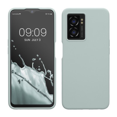 Husa kwmobile pentru OnePlus Nord N300, Silicon, Verde, 60424.200 foto