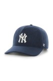 47 brand șapcă de baseball din bumbac MLB New York Yankees culoarea albastru marin, neted, B-TCDLC17IWP-NY