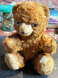 URSULET DIN PLUS PERIOADA REGALISTA (140 mm.)/ PIESA VECHE DE COLECTIE(Teddy Bear)