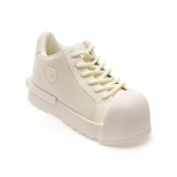 Pantofi sport GRYXX albi, 10211, din material textil