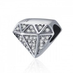 Talisman din Argint Diamond Charm