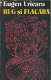 Rug si flacara Eugen Uricaru - Roman clasic editia 1977 Dacia stare buna carte beletristica