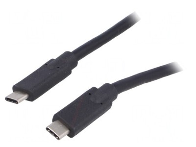 Cablu USB 3.0 USB C 1m Negru foto